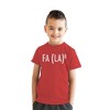 Youth Funny T Shirts Fa La 8 Sarcastic Christmas Carol Graphic Novelty Tee for Kids - Crazy Dog Youth T Shirt Gift For Christmas - 2 of 4