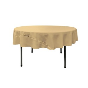 Slickblue Polyester Poplin Round Tablecloth 41 Different Colors 7 Sizes - 1 of 1