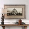 Uttermost Deep Sleep 50"W Grizzly Photo Framed Wall Art Print - 2 of 2