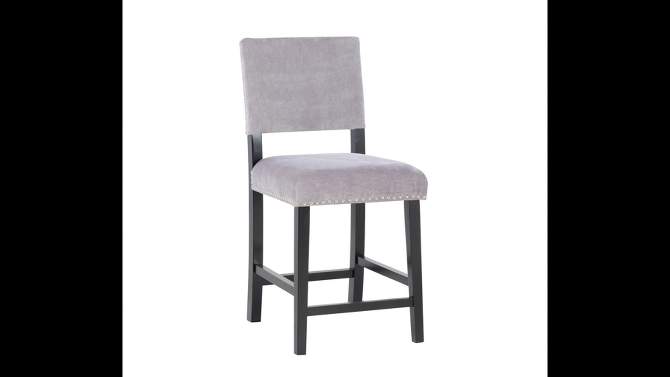 Corey 24" Counter Height Barstool Wood - Linon, 2 of 20, play video