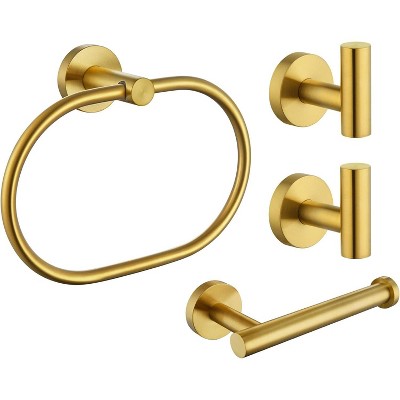 ANGLE SIMPLE Bathroom Hardware Set 4-Piece