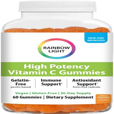 Rainbow Light Counter Attack Immune Support, Dietary Supplement Provides  Immune Support, With Vitamin C, Zinc and 3 Targeted Herbal Blends, Vegan  and