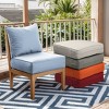 Gymojoy 24x24x6" Outdoor Cushion Patio Chair Furniture Cushion 28D High Density Sponge Cushion with Removable Cover Cushion Replacement - 3 of 4