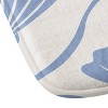 Deny Designs thespacehouse Coastal Ocean Blue Seashells Memory Foam Bath Mat - 3 of 4