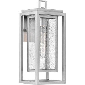 Hinkley Republic 16" High Satin Nickel Outdoor Wall Light - 1 of 2