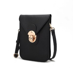 MKF Collection Havana Smartphone Crossbody Bag Vegan Leather Phone Holder Accessory by Mia K - 1 of 4