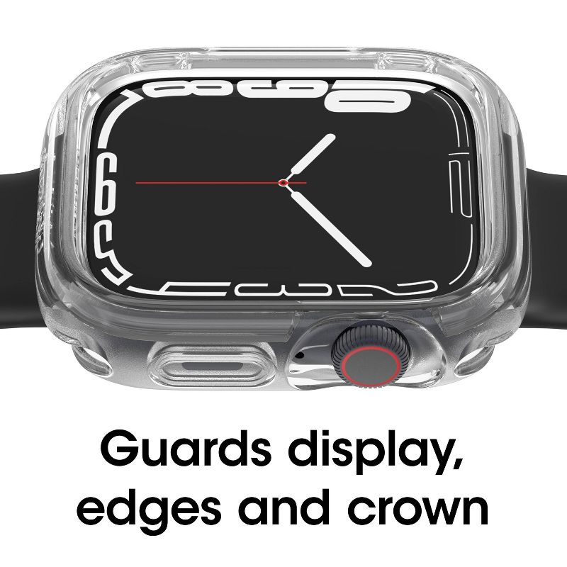 OtterBox Apple Watch Series 9/8/7 45mm Exo Edge Bumper Case - Clear, 5 of 6