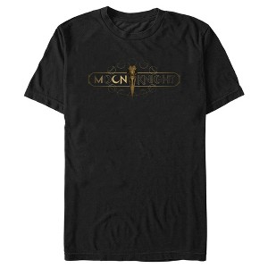 Men's Marvel: Moon Knight Gold Bird Skull Logo T-Shirt - 1 of 4