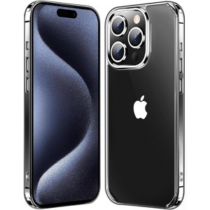 Entronix Case Compatible with iPhone 15 Pro Max - [Hard Back] Slim Clear - 1 of 1
