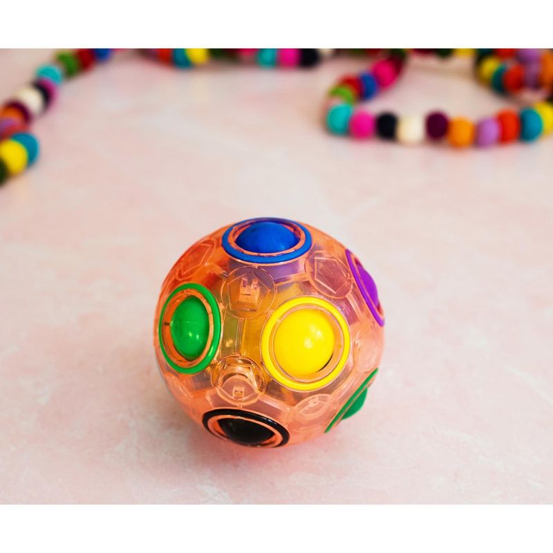BOB Gift Magic Rainbow Puzzle Ball Plastic Fidget Toy, 4 of 8