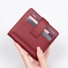 BEAFUP RFID Blocking Women's Wallet - PU Leather Slim Card Holder with 14 Card Slots & 1 Bill Compartment for Travel, Daily Use - 2 of 4