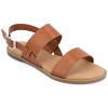 Journee Women's Lavine Flat Sandals - 2 of 4