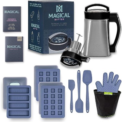 Magical Butter Machine MB2E Botanical Extractor Kitchen Bundle with Magical Butter Official 7 page Cookbook and Accessories