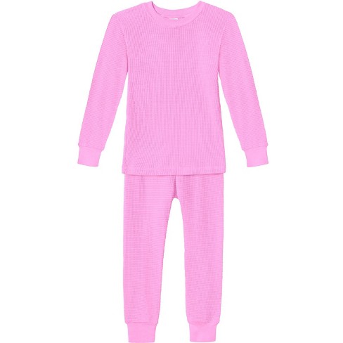 Boy's Cotton Thermal Sets Waffle Knit Long John Underwear Pajama