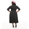 Unique Vintage Women's Plus Turtleneck Midi Dress - 2 of 3