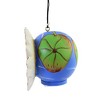 Home & Garden 7.75" Lotus Flower Gordo Birdhouse Albesia Wood Gold Crest Distributing  -  Bird And Insect Houses - 3 of 3