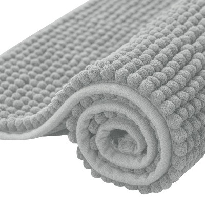 Subrtex Luxury Chenille Bathroom Rug Extra Soft and Absorbent Shaggy Rugs, 16"*24"