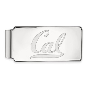 Black Bow Jewelry Sterling Silver California Berkeley Golden Bears NCAA Money Clip - 1 of 3