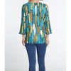 Women's Pleated Flounce Sleeve Top - Multiples - image 2 of 4