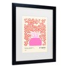 Trademark Fine Art - NKTN  Flower Market Paris Matted Framed Art - 3 of 4