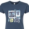 Women's - Disney - Harris, Hubbert & Hamish Fitted Graphic T-Shirt - 2 of 3