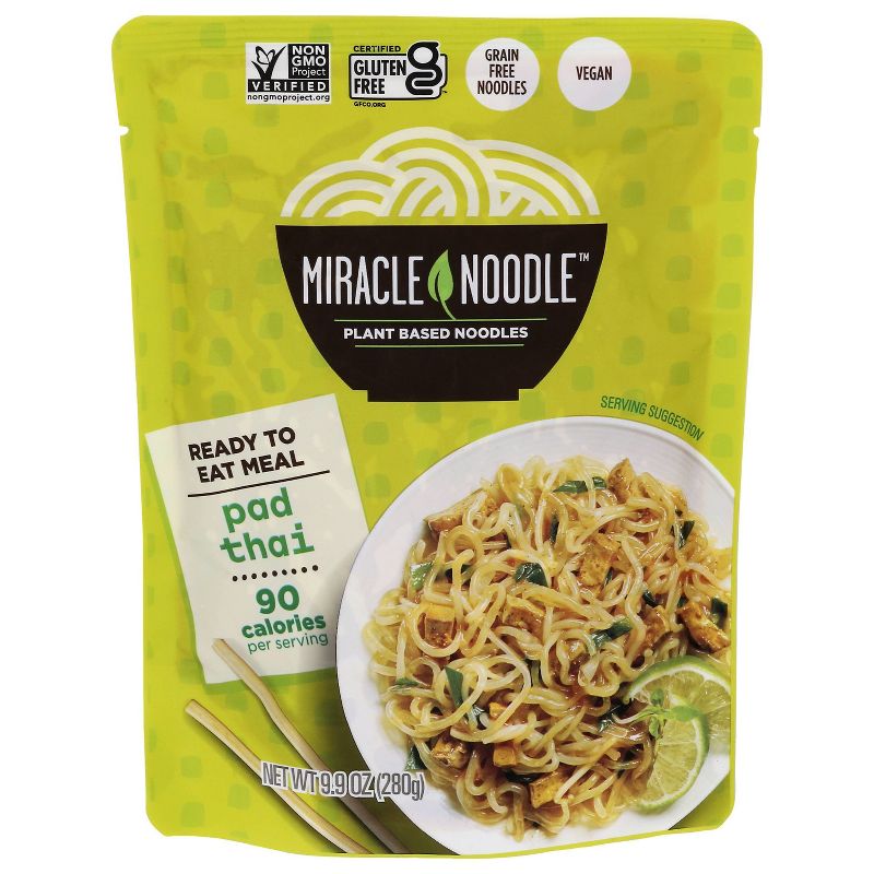 Miracle Noodle Gluten Free Ready to Eat Meal Pad Thai - 9.9oz, 1 of 6