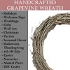 Kraft Lane: 18" Painted Grapevine Wreath - Glitter Gold - DIY Craft Projects - 3 of 4