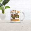 Crazy Dog T-Shirts Lets Go Clubbing Mug Funny Sarcastic Food Graphic Coffee Cup-11oz - 2 of 4