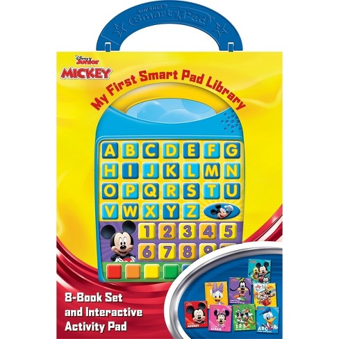 Pi Kids Disney Mickey Mouse Clubhouse My First Smart Pad Electronic  Activity Pad And 8-book Library Boxed Set : Target