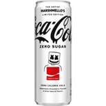 Coca-Cola Zero Sugar The Artist Marshmello's Limited Edition - 12 fl oz Sleek Can