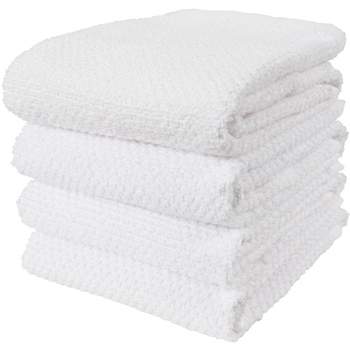Mouind [8 Pack] Premium Dish Towels for Kitchen, Bulk Cotton Kitchen Towels  and Dishcloths Set, 100% Cotton Terry Kitchen Towels Dish Rags, 13x13