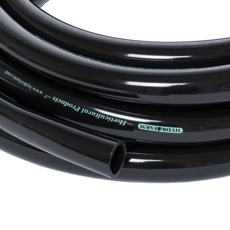 Active Aqua HGTB75GF 3/4 Inch Inside Diameter Vinyl Tubing for Indoor Vegetation Growing Hydroponic Irrigation Systems and Tanks, 25 Feet, Black, 2 of 4