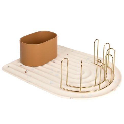 Baby Bottle Drying Rack Baby Dinnerware Organizer Simple Adorable