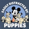 Women's - Disney Classics - Easily Distracted By Puppies Fitted Graphic T-Shirt - 2 of 3