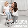 Jool Baby Lock ‘n Step Folding Step Stool - Gray - 2 of 4