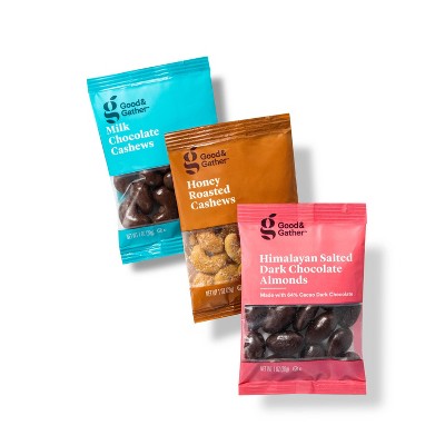 Almonds and Cashews Variety Pack - 24ct - Good &#38; Gather&#8482;