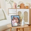 REGALWOVEN Tabletop Polished Metal Glass Vertical Photo Formats Picture Frame 1 Pc - 2 of 4