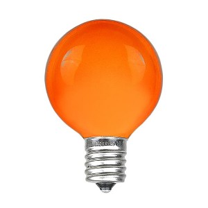 Novelty Lights G50 Globe Hanging Outdoor String Light Replacement Bulbs E17 Intermediate Base 7 Watt - 1 of 4