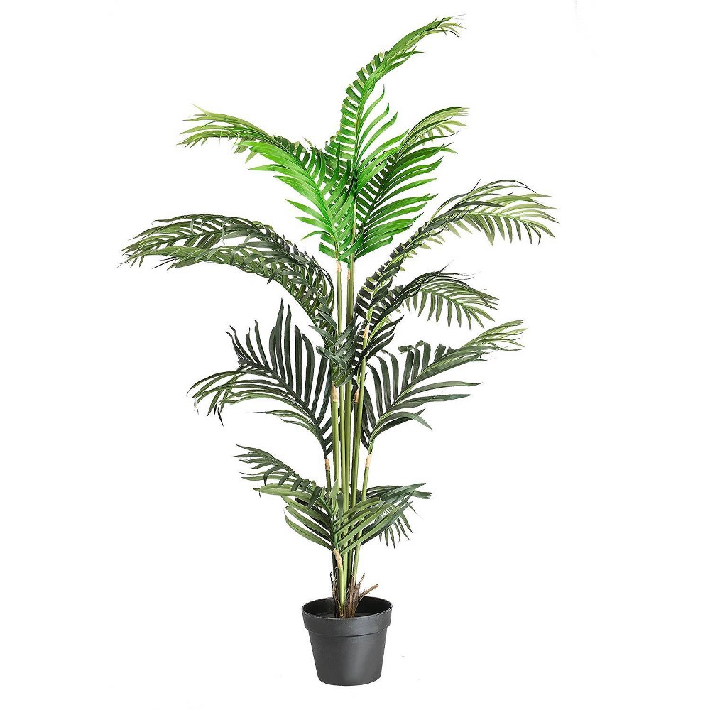 Photos - Garden & Outdoor Decoration 56" Artificial Palm Tree in Pot - LCG Florals