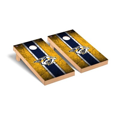 NHL Nashville Predators Premium Cornhole Board Vintage Version