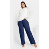 Women's Plus Size Estelle Sweater - cream | CITY CHIC - 2 of 4