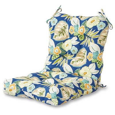 Outdoor Seat/Back Chair Cushion Marlow Floral - Kensington Garden