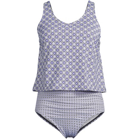 Lands' End Women's Ddd-cup Slendersuit Grecian Tummy Control Chlorine  Resistant One Piece Swimsuit - 14 - Blackberry : Target