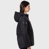 Canada Weather Gear Women’s Lightweight Quilted Puffer Jacket with Hood – Water-Resistant, Windproof Zip-Up Coat for Cold Weather - 2 of 3