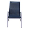 Courtyard Casual Santa Fe Aluminum Sling Chair  Set of 4 - 4 of 4