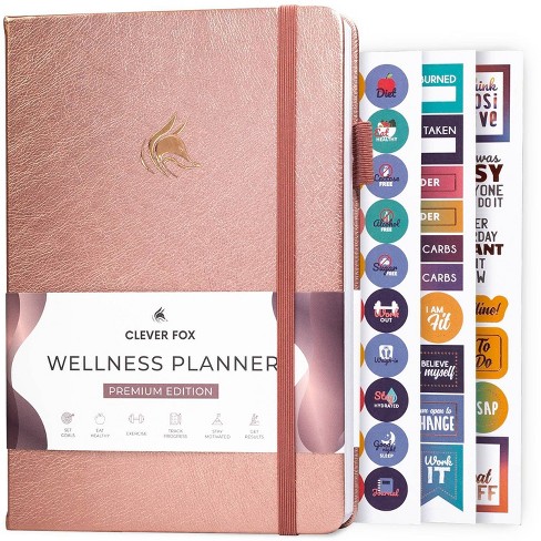 CLEVER FOX, Media, Clever Fox Planner Undated Weekly Planner Rose Gold No  Box