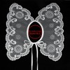 Elerevyo Women Rhinestone Detachable Fake Peter Pan Collar Little Shawl 1 Pc - 4 of 4
