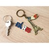 Juvale 6 Pack Paris Keychain, France Souvenir Gift, Eiffel Tower, French Flag, and Arc de Triomphe Metal Key Rings - 3 of 4