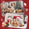 Aoibox Christmas Gingerbread Man Plush Pillow 14.7 Inch Stuffed Decorative Throw Cushion for Sofa Bed Holiday Home Decor 1 Piece - 2 of 4
