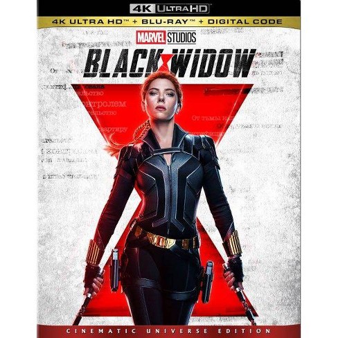 Black Widow (4k/uhd + Blu-ray + Digital) : Target